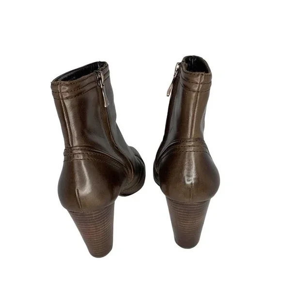 Max studio dark brown Kaiser ankle boot size 8M - Picture 10 of 12